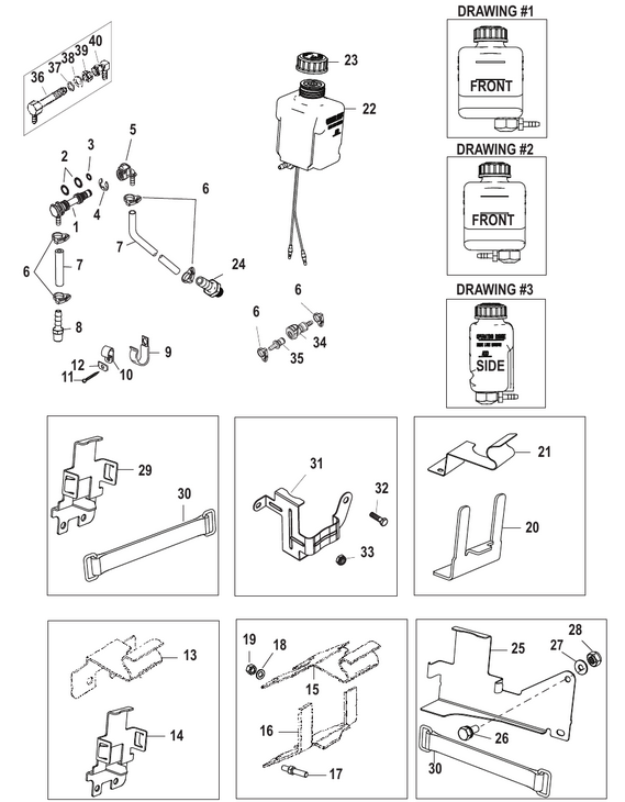 OIL RESERVOIR COMPONENTS